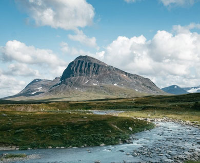 Den nye generation af outdoor-kort for svenske fjällen
