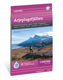 Arjeplogsfjällen 1:100000