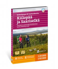Kiilopää ja Saariselkä- Retkeilyopas & tunturikartta 