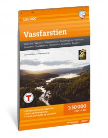 Turkart Vassfarstien 1:50 000