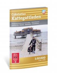 Cykelatlas Kattegattleden 1:50.000