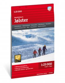 Høyfjellskart Jølster 1:25 000