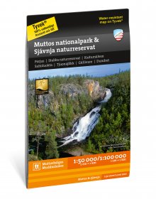 Muddus nationalpark & Sjávnja naturreservat 1:50.000 & 1:100.000