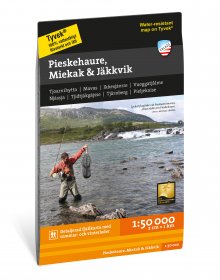 Pieskehaure, Miekak & Jäkkvik 1:50 000