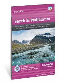 Sarek & Padjelanta 1:100 000