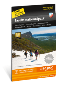 Sarek nationalpark karta
