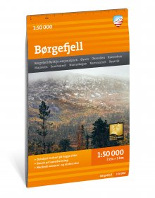 Turkart Børgefjell 1:50.000