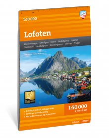 Turkart Lofoten 1:50 000