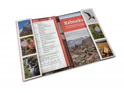 Kebnekaise - vandringsguide och högalpin karta