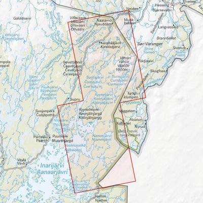 Vätsäri & Kessi 1:50 000