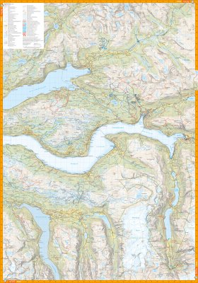 Turkart Stryn 1:50 000