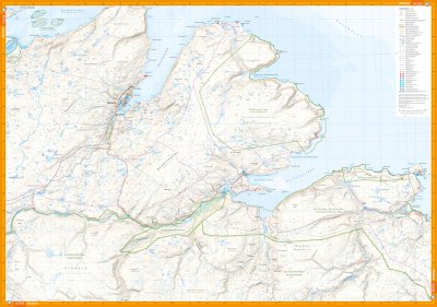 Turkart Berlevåg & Båtsfjord 1:50.000