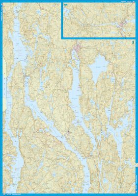 Dalslands kanal 1:50.000