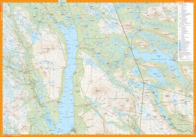 Turkart Femundsmarka 1:50 000