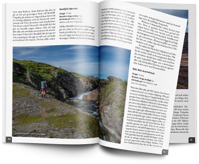 Förslag på indelning av Lapplandsleden