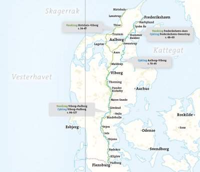 Outdooratlas Hærvejen 1:50.000 2a ed