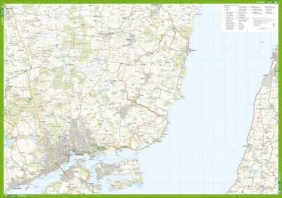 Øhavsstien nord – Faaborg & Svendborg 1:25.000