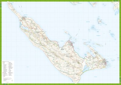 Øhavsstien syd - Ærø & Rudkøping 1:25.000