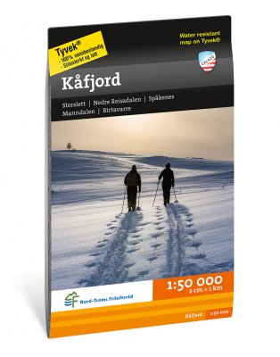 Turkart Kåfjord 1:50.000