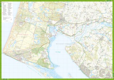 Kyst till Kyst stien – Vest 1:25.000