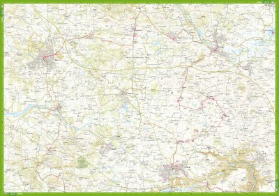 Kyst till Kyst stien – Øst 1:25.000