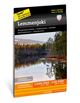 Lemmenjoki 1:25.000/1:100.000
