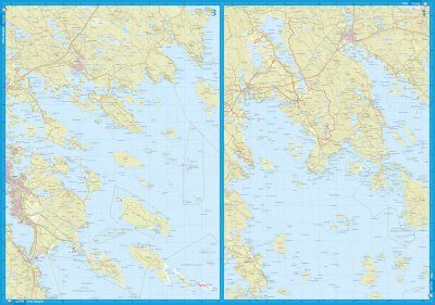 Luleå & Piteå skärgård 1:50.000