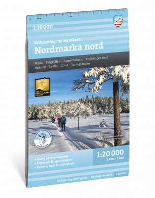 Løypekart Nordmarka nord