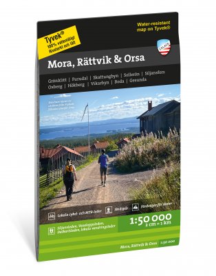 Mora, Rättvik & Orsa 1:50 000