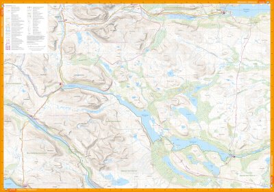 Kungsleden: Nikkaluokta, Ritsem & Vakkotavare 1:50 000