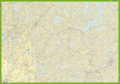 Norra Halland 1:50.000