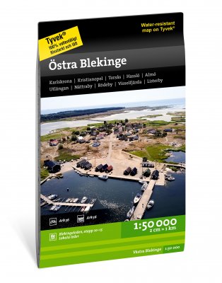 Östra Blekinge 1:50 000