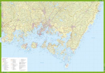 Östra Blekinge 1:50 000