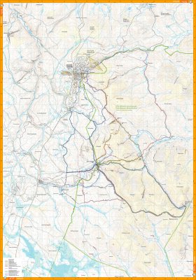 Kiilopää - Retkeilyopas & tunturikartta