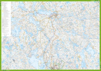 Repovesi Mäntyharju Paistjärvi 1:15.000/1:50.000