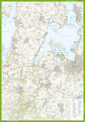 Roskilde & Nationalpark Skjoldungernes land 1:30.000