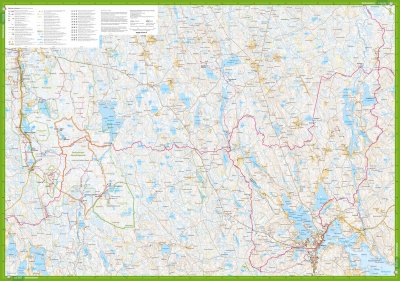 Seitseminen Helvetinjärvi Pirkan taival 1:25.000