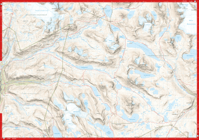 Høyfjellskart Jotunheimen: Smørstabbstindan & Leirvassbu 1:25 000
