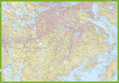 Södra Stockholm 1:50.000