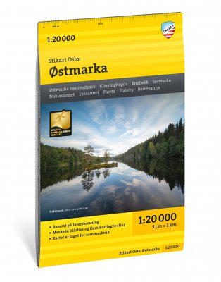 Oslo Østmarka kart
