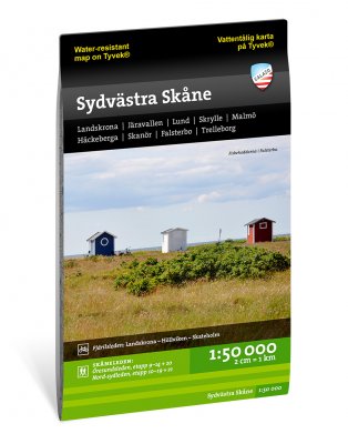 Sydvästra Skåne 1:50.000