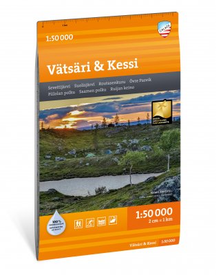 Vätsäri & Kessi 1:50 000