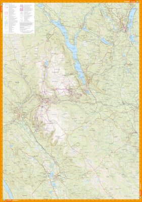 Vemdalen, Sonfjället & Lofsdalen 1:50.000